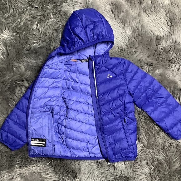 Paradox | Girl's Primaloft Winter Puffer Jacket | Purple | XSmall - Picture 3 of 3